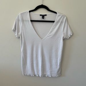 Forever 21 white shirt sleeve